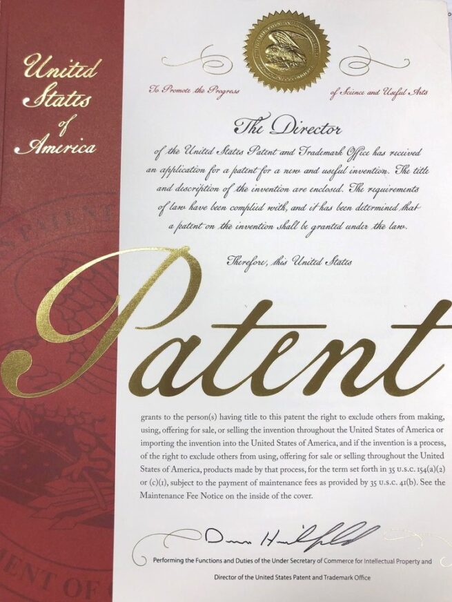 Patent Example Photo